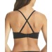  Women's Australia Memory Low Cut Strapless Bras, Black, 34D