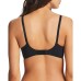  Women’s Full Coverage Smoothing T-Shirt Bras, Black, 34D