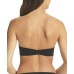  Women’s Memory Low Cut Strapless 4 Way Convertible Bras, Black, 32E