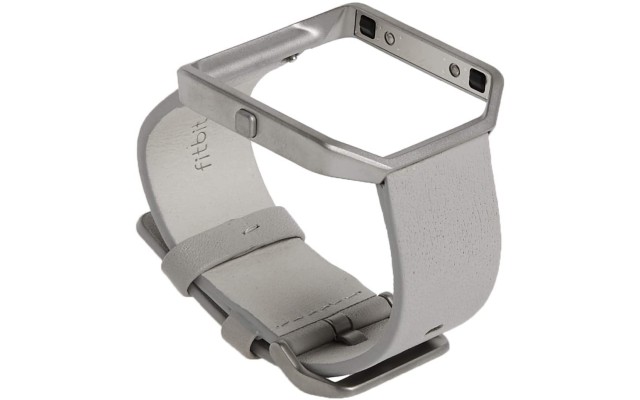  Blaze Accessory Band, Leather, Mist Grey, Small