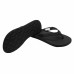  Ladies' Flip Flop, Black, 10