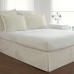  Poplin Tailored Euro Sham, Ivory, 26×26