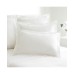 Fresh Ideas, Poplin Tailored Pillow Standard Sham, White