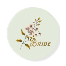 Fringe Studio Small Bride Retro Print Catch All Tray, Green, 3.62″