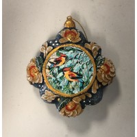 G. Debrekht Cardinal Companions Scenic Ornament, 3.5″