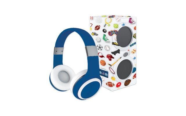  DIY Patch Kit- With Headphones, A Bluetooth Speaker & A Sticker Set