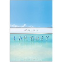 Galison Malin The I Am Busy A5 Notebook, Gray