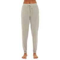 Gap GapBody Women’s Drawstring-Waist Jogger Pajama Pants (Grey Heather, Large)