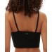  Body Women’s Logo Comfort Cropped Bralette GPW01042, Black, Small