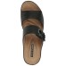  Women’s Theresa Comfort Wedge Sandals, Black, 10M