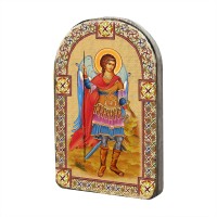 G.DeBrekht Saint Michael the Archangel Holiday Religious Monastery Icons, 6 x 4