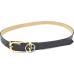  Logo Keeper Belt, Navy, Large