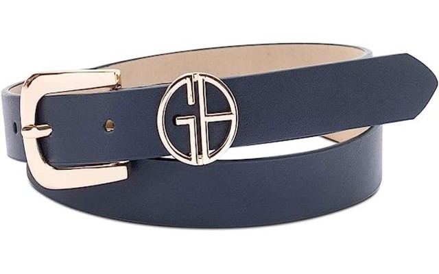  Logo Keeper Belt, Navy, Large