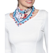 Giani Bernini Postcard Bandana Scarf, Multi, 22″ x 22″