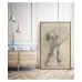  Antique Ballerina Study II Ready-to-Hang Canvas Wall Art, 11 x 14, Neutral