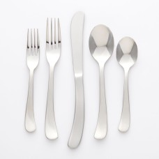 Ginkgo International Sea Drift 20-Piece Stainless Steel Flatware Place Setting, Service for 4
