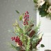  20 in. Christmas Floral Table Tree Decor