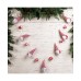  Christmas Gnome Garland, 6 Feet Red/White