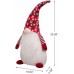  Christmas Gnome Standing Decor, Red, 25.59″