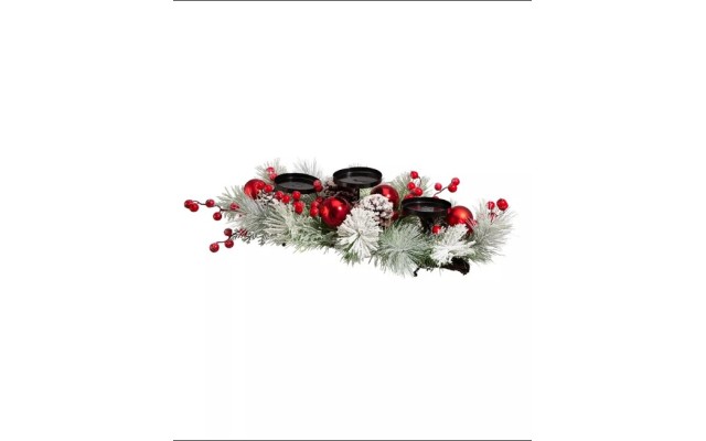  Pinecone Tabletop Candelabrum