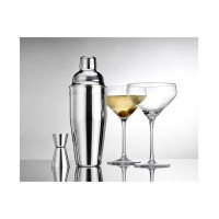 Godinger Remington Martini Set, Clear