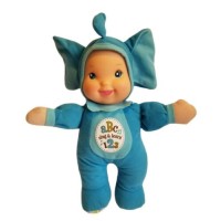Goldberger Babys First Basic Training Sing N Learn, Elephant Doll, Blue