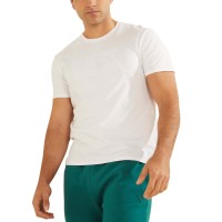Guess Men’s Velvet Logo Graphic T-Shirt, White, XX-Large