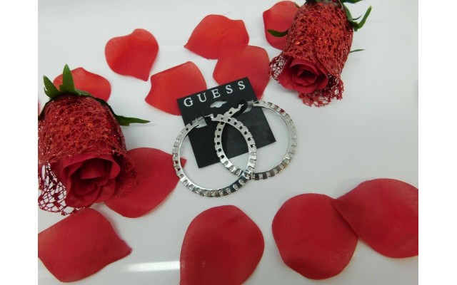  Silver Hoop Earrings
