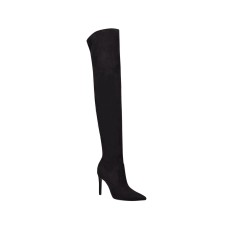 Guess Women’s Bonis Over The Knee Dress Boots Women’s Shoes, Black, 6.5 M