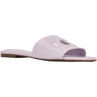 Guess Women’s Tashia Flat Sandal, Lilac, 9.5