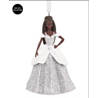 Hallmark Mattel Black Holiday Barbie 2021 Christmas Ornament