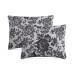  Marilyn 8-Pc. Full/Queen Comforter and Coverlet Set, Charcoal, Full/Queen