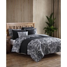 Hallmart Collectibles Marilyn 8-Pc. Full/Queen Comforter and Coverlet Set, Charcoal, Full/Queen