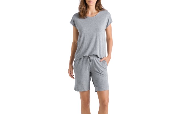  Natural Elegance Shorts, Gray, Small