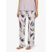  Sleep & Lounge Woven Viscose Pants, Multi, Small