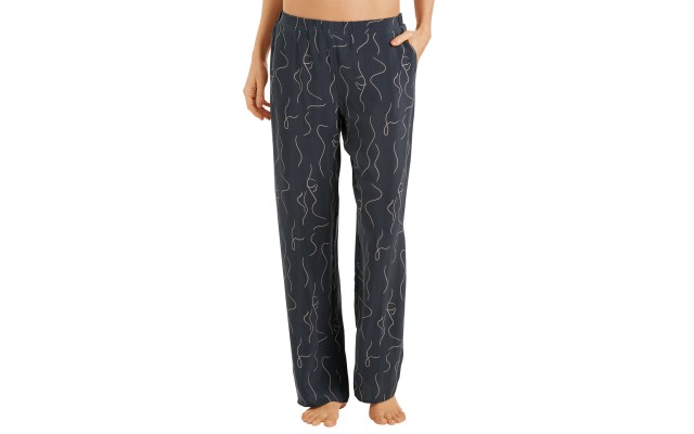  Women’s Lille Woven Long Pant, Black, Large