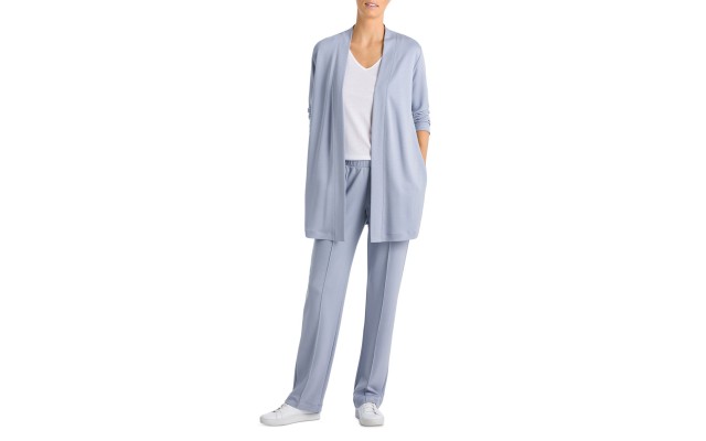  Women’s Pure Comfort Cardigan, Grey Medium