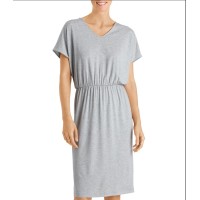 HANRO Women’s Yoga Fashion Dress, Grit Melange, X-Small