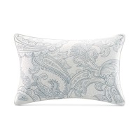 Harbor House Chelsea Oblong Decorative Pillow , 12″ x 18″, Paisley Blue