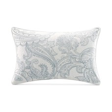 Harbor House Chelsea Oblong Decorative Pillow , 12″ x 18″, Paisley Blue