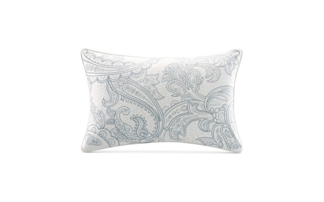  Chelsea Oblong Decorative Pillow , 12″ x 18″, Paisley Blue