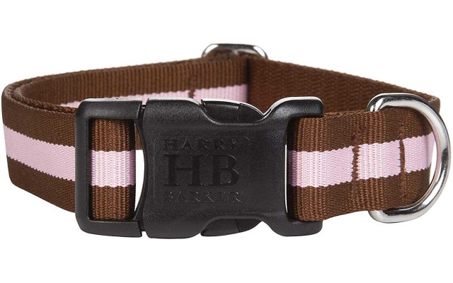  Eton Collar 8-14 inch (Brown/Pink, M)