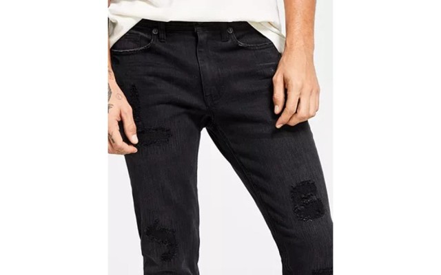  PISTON BLACK Men s Super Slim Fit Jeans US 33X32