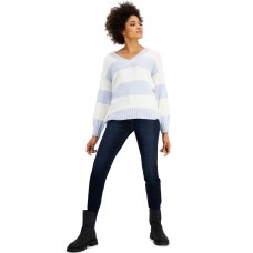Hippie Rose Juniors V-Neck Tunic Sweaters