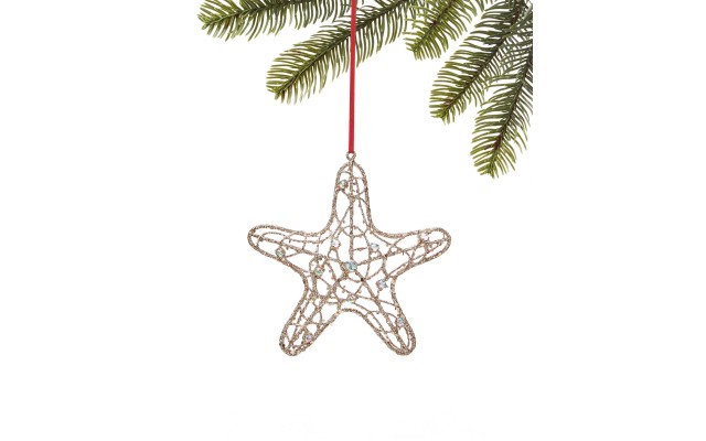  At The Beach And Seaside Star Fish Ornament
