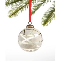 Holiday Lane Birds & Boughs, Gold Ball Ornament