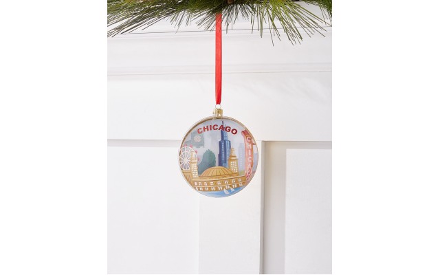 Chicago 2021 Disk Ornament, Multi