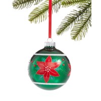 Holiday Lane Christmas Cheer Ball Pointsett No Color