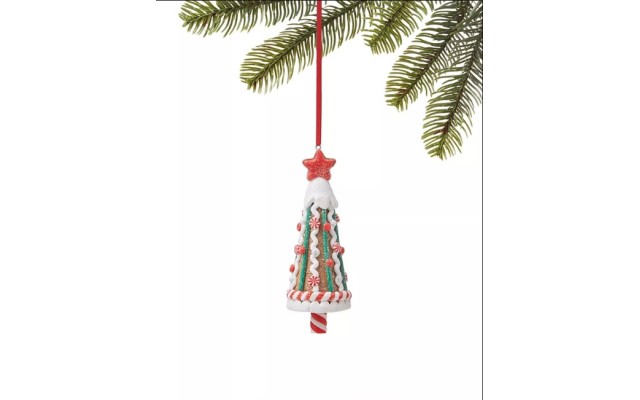 Holiday Lane Christmas Cheer Dough Peppermint Tree Ornament