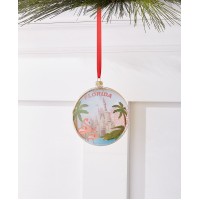 Holiday Lane Florida 2021 Disk Ornament, Multi